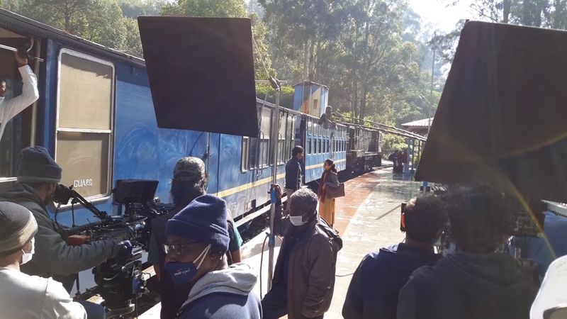 Eight months after Covid 19, the Ooty meter gauge train ran