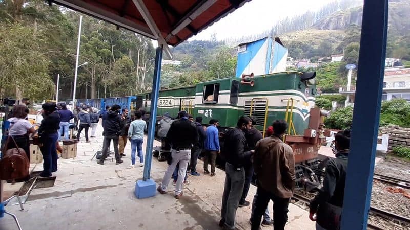 Eight months after Covid 19, the Ooty meter gauge train ran