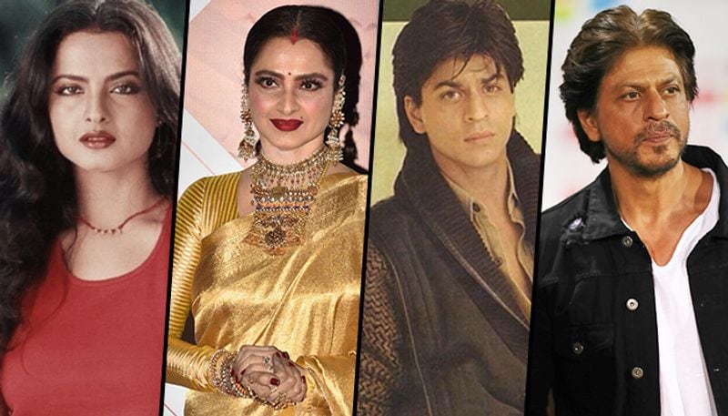 Rekha to Shah Rukh Khan; 9 popular actors: Then and now - gps