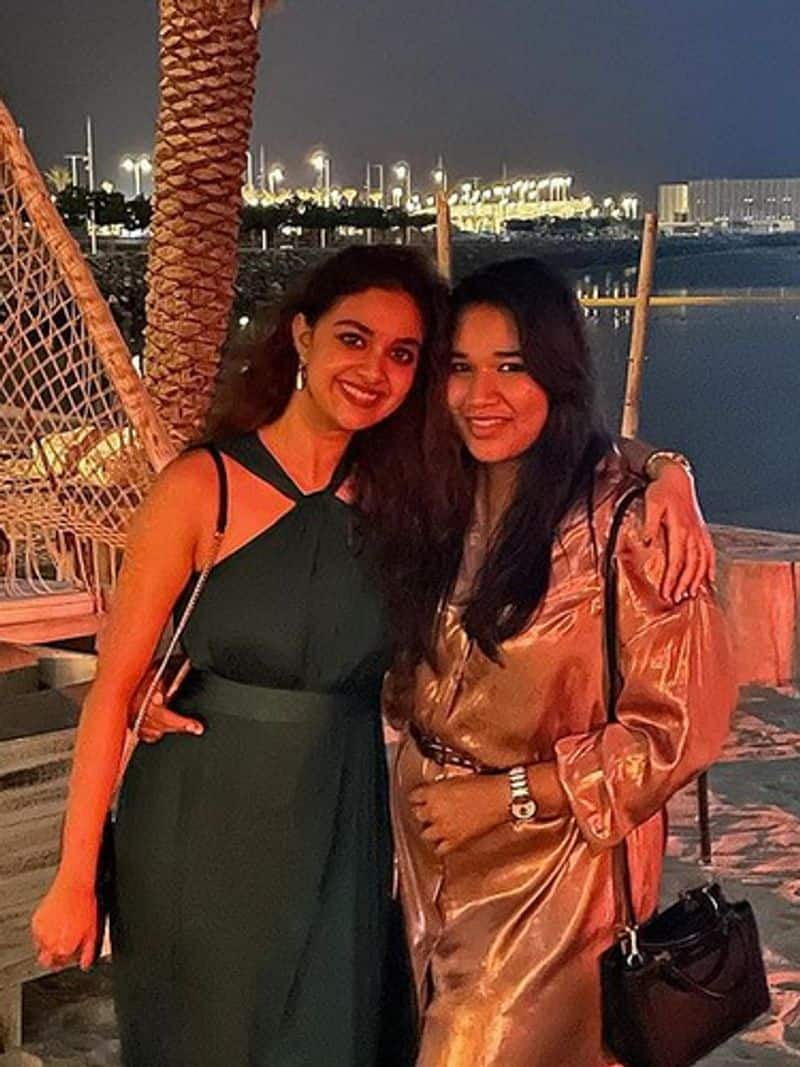 Keerthi Suresh hangs out with her squad in Dubai