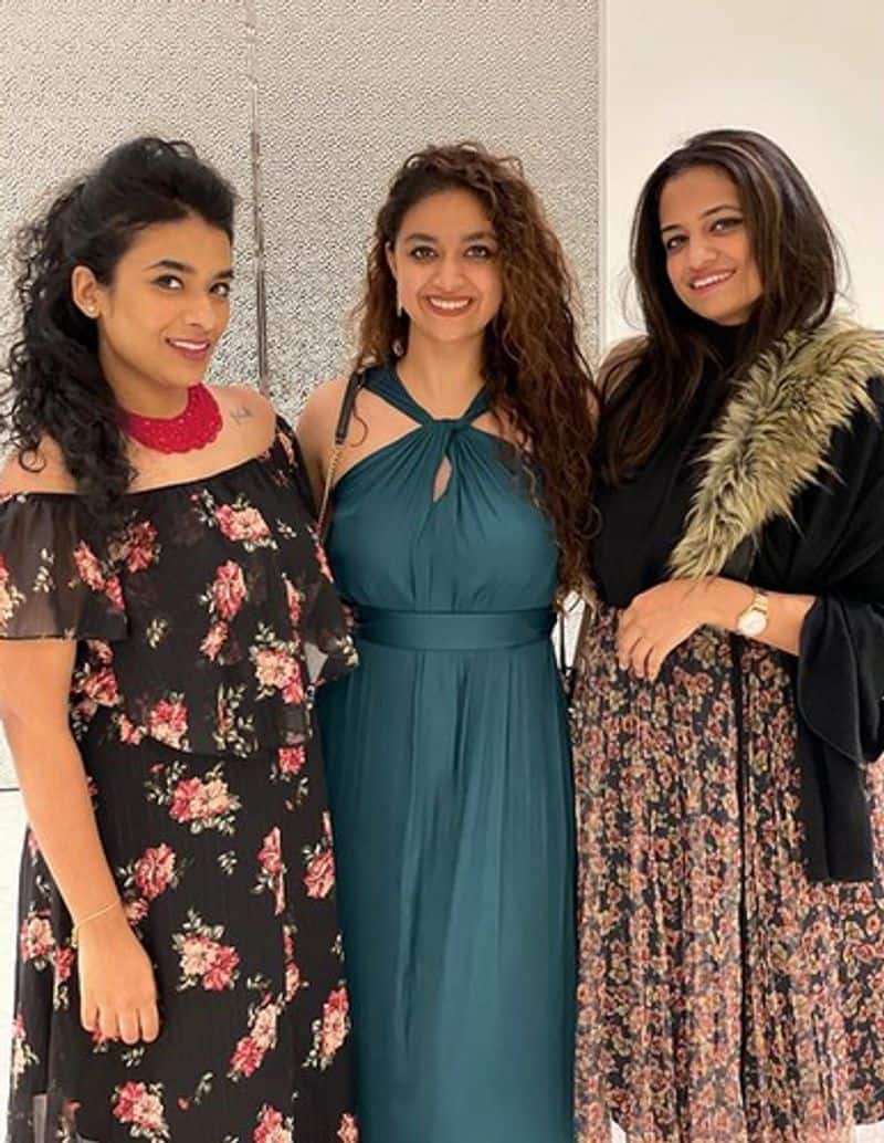 Keerthi Suresh hangs out with her squad in Dubai