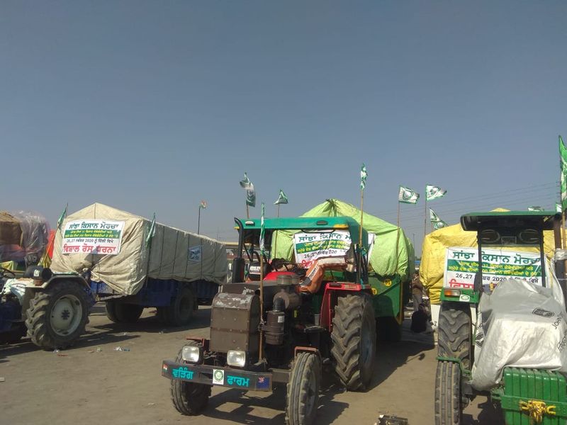 government and the farmers did not back down on the fifth day of the Delhi Chalo farmers protest