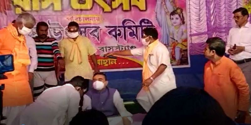 Suvendu Adhikari inauguration Rash Festival at Nandigram ASB