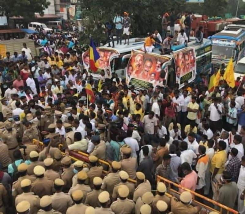 Dont Dalits have the right to vote?, Thirumavalavan threatens AIADMK like pmk ..!
