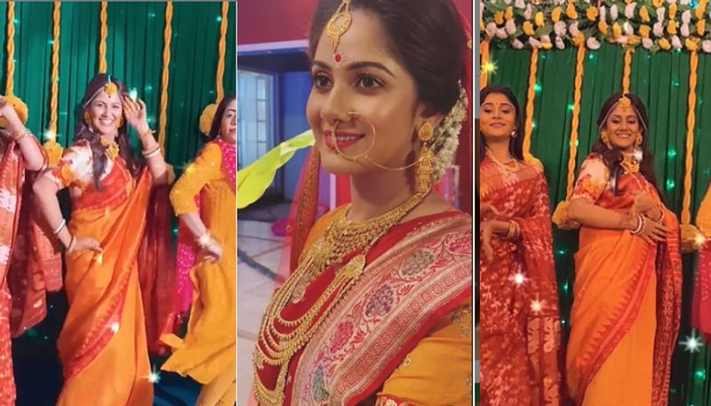 <p><br />
'খড়কুটো' ধারাবাহিকে পুটু পিসির বিয়ে নিয়ে টানটান উত্তেজনা চলছ। আদৌ কি পুটু পিসির বিয়ে হবে, তা সময়ই বলবে। মুখোপাধ্যায় পরিবারের হুল্লোড় গ্যাং নয়া ফাঁদ পেতেছে। সেই ফাঁদের জন্যই বোরখা পরে ছদ্মবেশে দেখা যাবে গুনগুনকে। শুটিংয়ের ফাঁকেই ভিডিও পোস্ট করেছেন গুনগুন।</p>