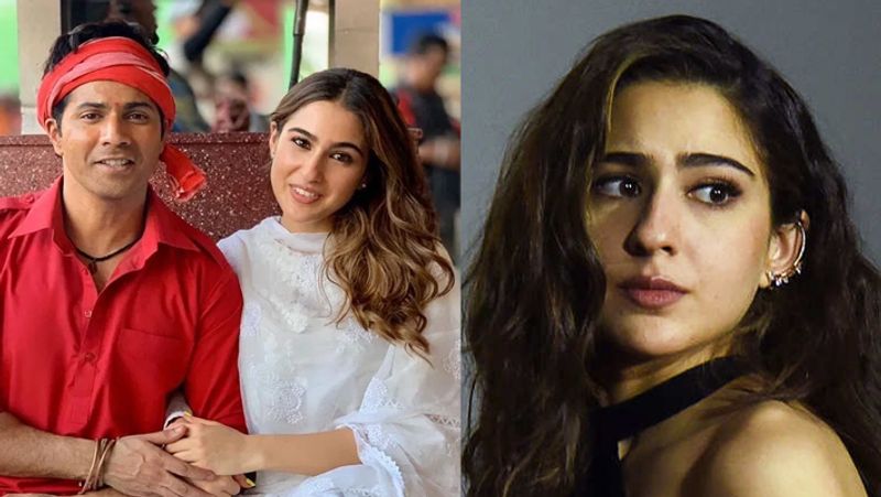 वैसे, सामने आए ट्रेलर में वरुण और सारा का अंडरवॉटर किसिंग सीन दिखाया गया, जिसमें दोनों पानी के अंदर लिपलॉक करते नजर आ रहे हैं। बेटी सारा को लिपलॉक करता देख पापा सैफ का भी रिएक्शन सामने आया था। सैफ ने कहा था यह फिल्म शानदार होगी। 