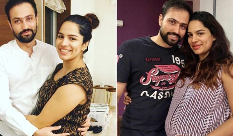 सिखा सिंह
टीवी सीरियल ‘कुमकुम भाग्य’ फेम एक्ट्रेस सिखा सिंह ने 16 जून को एक बेटी को जन्म दिया था। मां बनने के बाद एक्ट्रेस ने एक इंटरव्यू में बताया था कि वो फरवरी में मालदीव ट्रिप पर अपने पायलट पति करण शाह के साथ गई थीं। इस दौरान दोनों ने सोच लिया था कि अगर उनके बेटी पैदा होती है तो वो उसका नाम अलायना सिंह शाह रखेंगे।