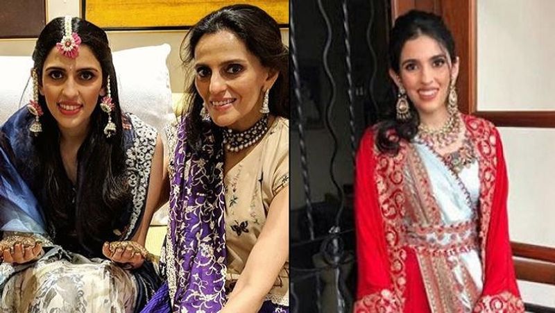 श्लोका मेहता का चेहरा-मोहरा अपनी मां मोना मेहता से काफी मिलता-जुलता है। अपनी शादी के मौके पर मां मोना मेहता के साथ हाथों में मेहंदी लगावाए श्लोका मेहता की यह तस्वीर मीडिया में वायरल हो गई थी।