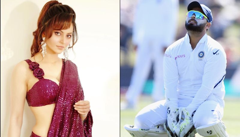 T20 Worldcup 2021: Bollywood heroine Urvashi Rautela crazy post on Rishabh pant single hand sixers