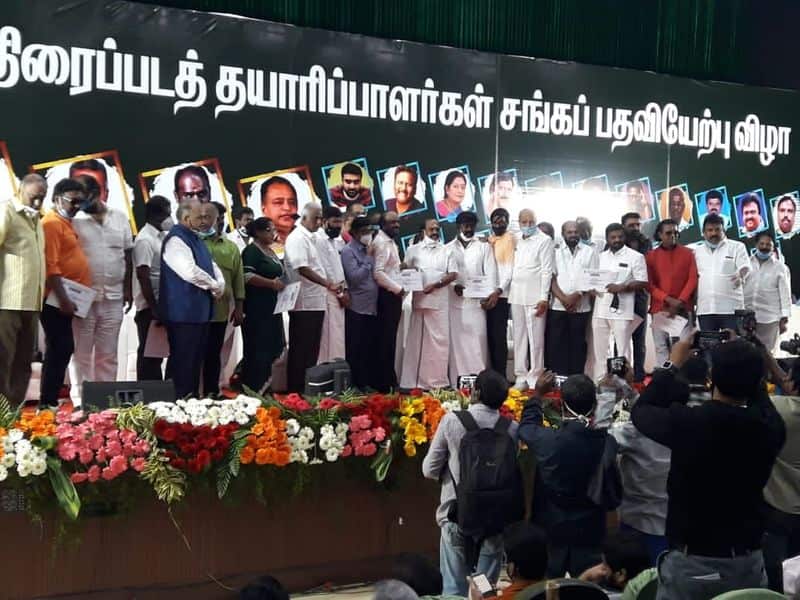 Tamil Film Producers council Say thanks to CM Edappadi palaniswami