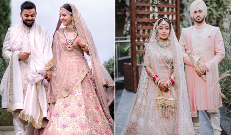 इससे पहले प्रियंका और अनुष्का के आउटफिट से नेहा कक्कड़ और काजल अग्रवाल वेडिंग और रिसेप्शन ड्रेस की तुलना हुई थी। सोशल मीडिया पर यूजर्स ने डिजाइनर्स को सेम आउटफिट रखने पर ट्रोल भी किया था। 