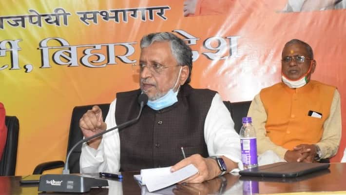 Former Bihar Deputy CM Sushil Kumar Modi receives death threats AJR Former Bihar Deputy CM Sushil Kumar Modi receives death threats AJR