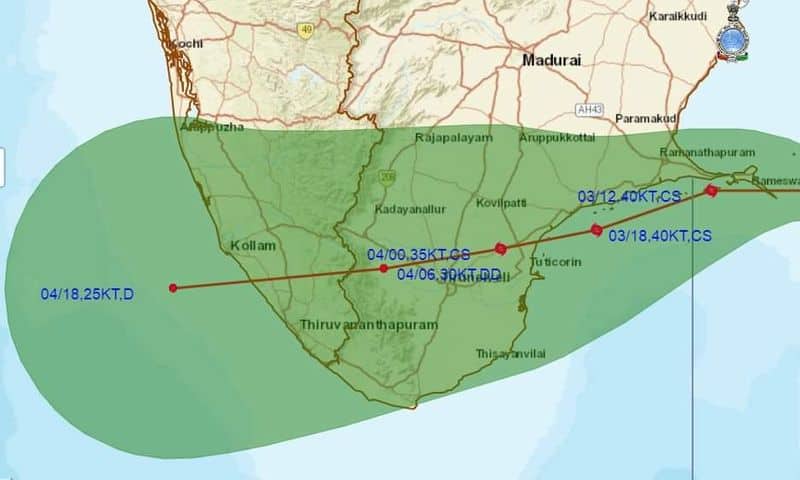 buveri cyclone precautions in kerala update