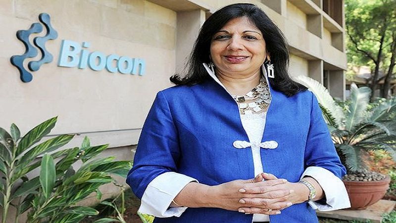 किरण मजूमदार-शॉ (Kiran Mazumdar-Shaw) अरबपति बिजनेसवुमन हैं। वे बायोकॉन (Biocon) कंपनी की मैनेजिंग डायरेक्टर हैं। बायोकॉन बायोफार्माक्यूटिकल कंपनी है, जिसका व्यापार यूरोप और अमेरिका के साथ दुनिया के 120 से भी ज्यादा देशों में फैला है। उनकंपनी बायोकॉन (Biocon) और सिनजेन (Syngene) ने कोरोनावायरस महामारी की रोकथाम के लिए काफी काम किया है। फॉर्च्यून इंडिया की लिस्ट में किरण मजूमदार-शॉ को तीसरा स्थान मिला है।