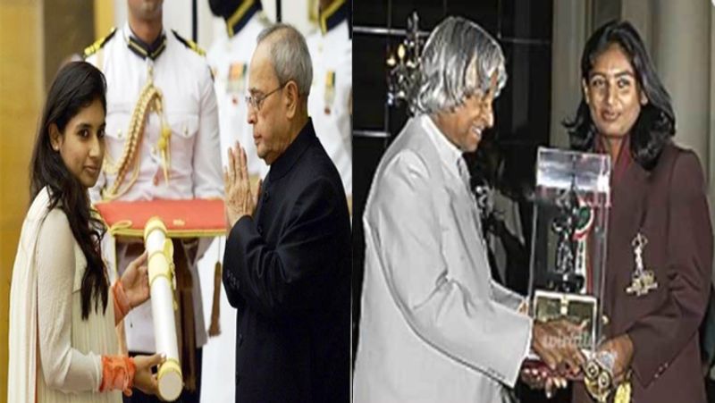 मिताली राज को साल 2003 में अर्जुन पुरस्कार, 2015 में पद्मश्री और 2017 में वोग स्पोट्सपर्सन ऑफ द ईयर का अवार्ड मिला था। 