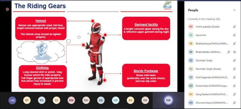 Honda 2Wheelers India digitally spreads road safety education to 2 Lac people in the COVID 19 era ckm