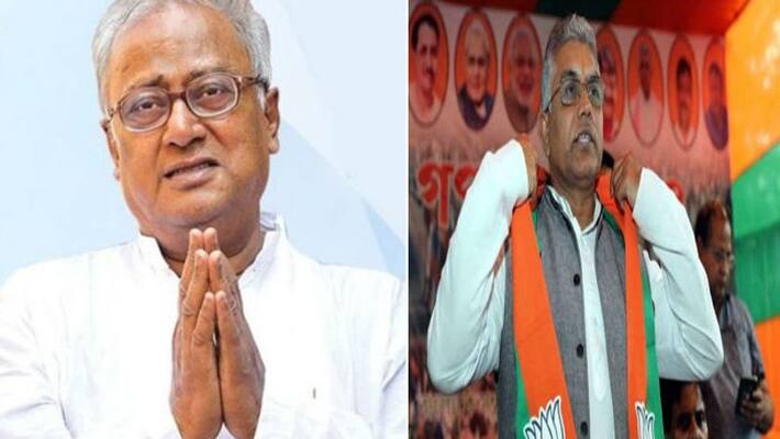 Saugata Roy attacks to BJP Leader Dilip Ghosh on controversial issue RTB Saugata Roy attacks to BJP Leader Dilip Ghosh on controversial issue RTB