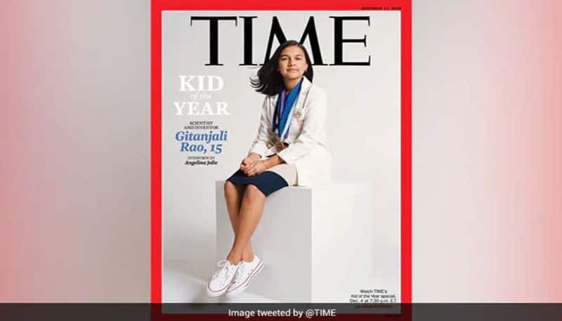 Time magazine names Indian-American teenager Gitanjali as 'Kid of the Year'