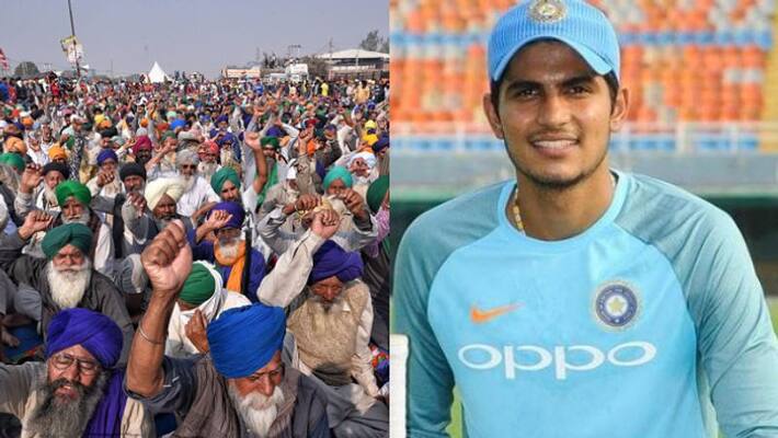 Indian Cricketer Subhman gill's family support farmer protest spb Indian Cricketer Subhman gill's family support farmer protest spb