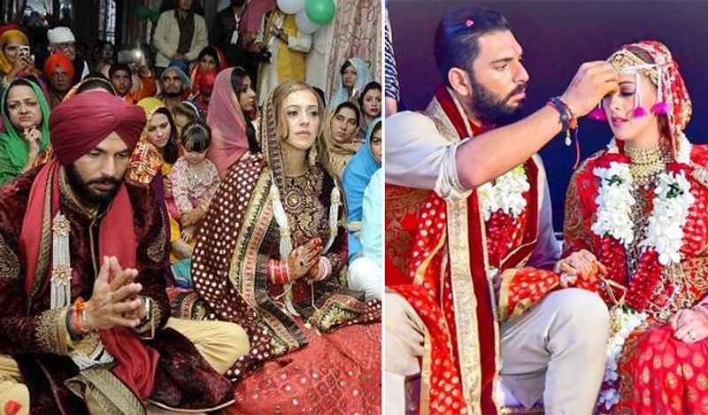 भारतीय क्रिकेटर युवराज सिंह ने एक इंटरव्यू में बताया था कि दोनों एक बर्थडे पार्टी में मिले जहां हेजल की मुस्कान और उनके खुशमिजाज स्वभाव पर उनका दिल आ गया था। युवराज ने बताया था कि वह पार्टी के बाद हेजल से मिले और फिल्म 'बॉडीगार्ड' में उनके काम की तारीफ भी की। सलमान और करीना की फिल्म में हेजल ने करीना की दोस्त का किरदार निभाया था।