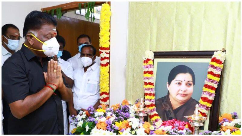 With incomparable knowledge, hard work ... OPS worried about Jayalalithaa