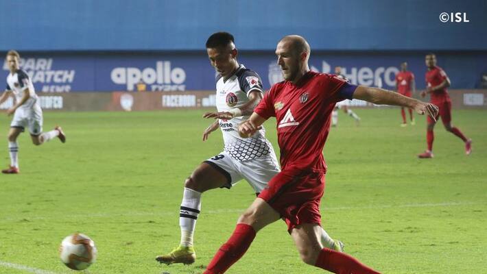 ISL 2020-2021 NEUFC's Benjamin Lambot ISL Hero Of the match ISL 2020-2021 NEUFC's Benjamin Lambot ISL Hero Of the match