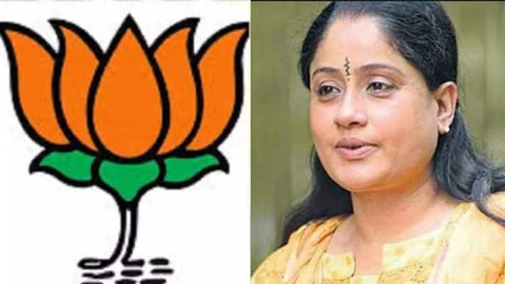 Following Kushbu, Vijayashanti showed Tata to the Congress party ... is a jump for the BJP ..! Following Kushbu, Vijayashanti showed Tata to the Congress party ... is a jump for the BJP ..!