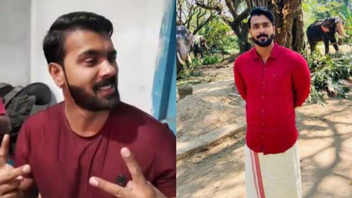 parasparam malayalam serial famous actor vivek gopan shared his ear piercings video on instagram with cute expression parasparam malayalam serial famous actor vivek gopan shared his ear piercings video on instagram with cute expression