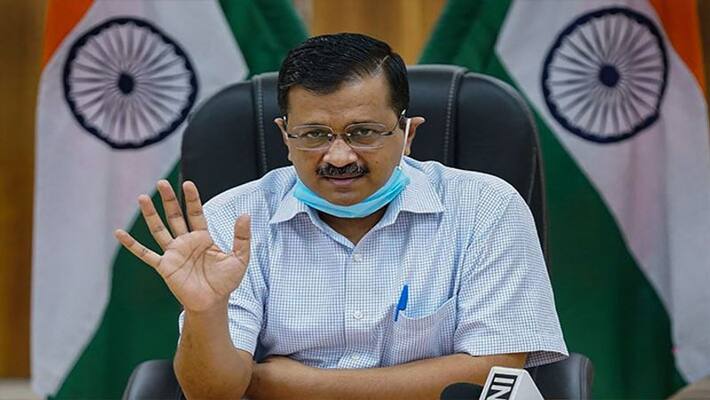 Delhi CM Arvind Kejriwal, counters police version on house arrest ksp Delhi CM Arvind Kejriwal, counters police version on house arrest ksp
