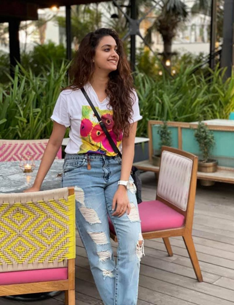 Keerthi Suresh share her photo