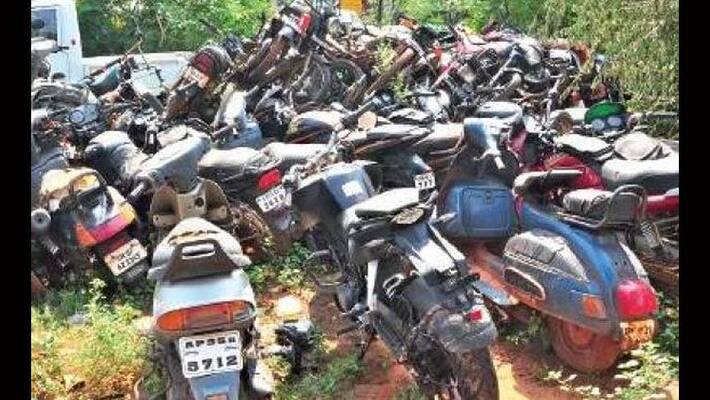New order for seized vehicles kept at police station area New order for seized vehicles kept at police station area