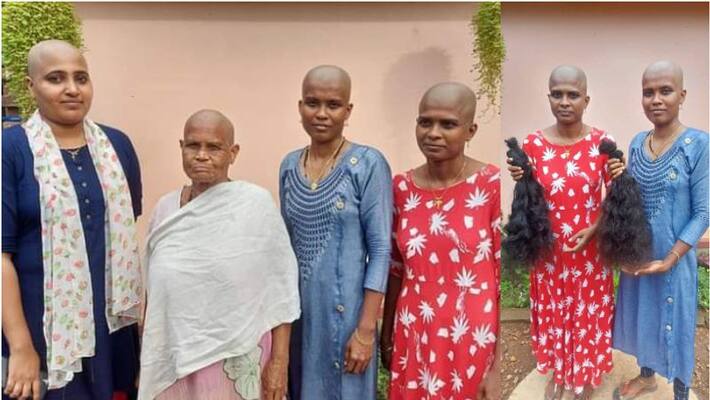 seven members in family donate hair For Cancer Patients seven members in family donate hair For Cancer Patients