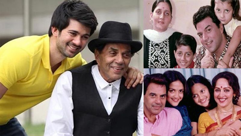बता दें कि धर्मेंद्र की फैमिली में दो पत्नियां, 4 बेटियां और 2 बेटे हैं। उनकी फैमिली के ज्यादातर मेंबर्स तो फिल्म इंडस्ट्री से सीधे जुड़े रहे, लेकिन उनकी पहली पत्नी प्रकाश कौर और 3 बेटियां (विजेता, अजेता, अहाना) कभी फिल्मों में नहीं आईं। 
