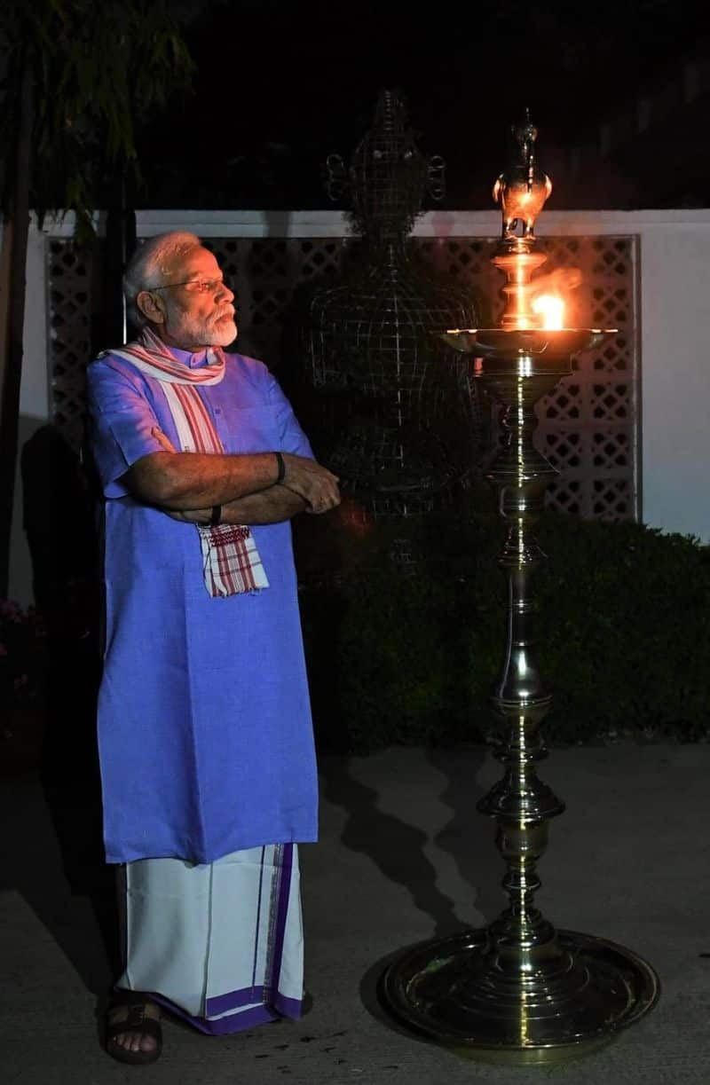 PM Modi lighting a lamp in the month of April and exhorting others to do the same and posting a picture on twitter has become the most retweeted political tweet of this year.