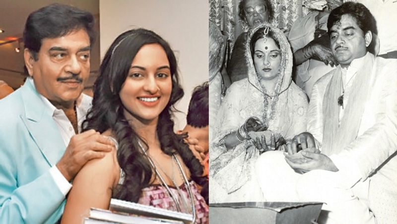 <p>सोनाक्षी की मां से पहली बार ट्रेन में मिले थे शत्रुघ्न : शत्रुघ्न सिन्हा और उनकी पत्नी कुछ साल पहले कपिल शर्मा के कॉमेडी शो पर पहुंचे थे। इस दौरान उनकी पत्नी पूनम ने अपने और शत्रुघ्न सिन्हा की पहली मुलाकात का किस्सा सुनाया था। पूनम के मुताबिक, ''हम पहली बार एक-दूसरे से पटना से मुंबई की ट्रेन यात्रा के दौरान मिले थे। हमारी बर्थ आमने-सामने थी। हम दोनों रो रहे थे।</p>