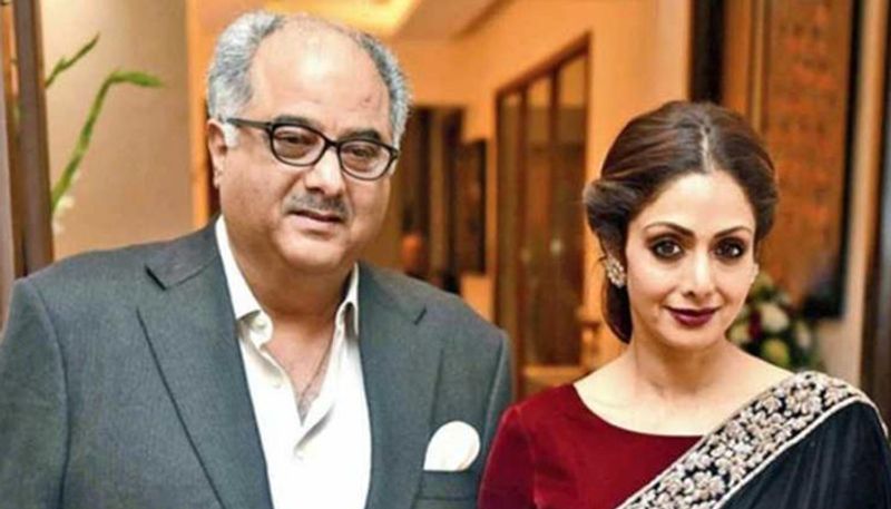 Did you know, Sridevi was a painter too? One of her paintings is still hanging in Boney Kapoor's office RCB
