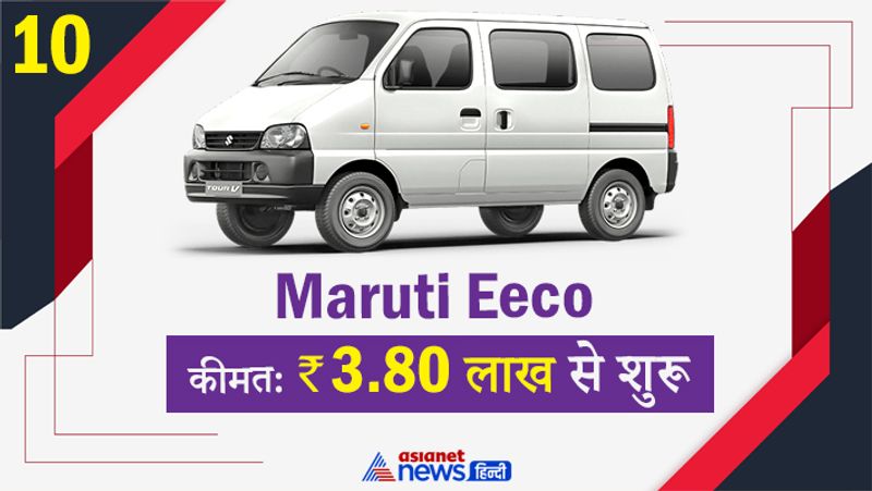 ईको स्कूल वैन और यहां तक कि एम्बुलेंस के लिए सबसे लोकप्रिय पिक्स है। Eeco 1.2-लीटर पेट्रोल मोटर द्वारा संचालित है जो 74PS की पावर और 101Nm का टार्क विकसित करता है, जिसे 5-स्पीड मैनुअल गियरबॉक्स के साथ जोड़ा गया है। मारुति आपकी आवश्यकताओं के अनुरूप 5-5 और साथ ही 7-सीटर कॉन्फ़िगरेशन दोनों प्रदान करता है।