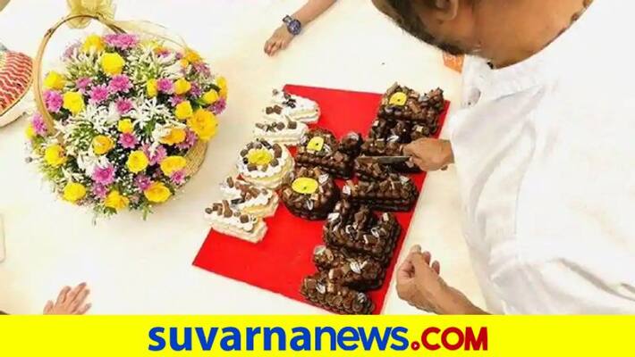 Rajinikanths birthday cake spells out his political intent to those waiting dpl Rajinikanths birthday cake spells out his political intent to those waiting dpl