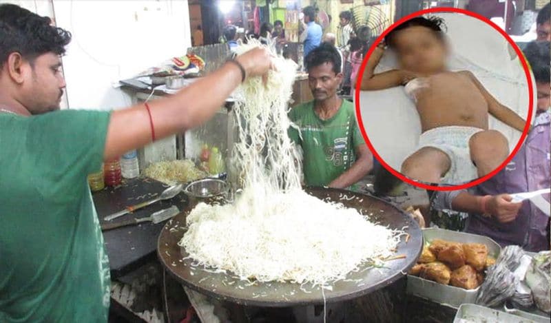 मामला हरियाणा के यमुनानगर से सामने आया, जहां एक तीन साल के बच्चे को गंभीर हालत में अस्पताल पहुंचाया गया। बच्चे का पेट अंदर से जल गया था। उसकी ऐसी हालत हुई ठेले से लाए गए चाउमीन को खाकर।
