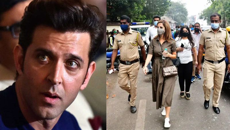 सोशल मीडिया पर वायरल हो रही सुजैन की फोटोज में उन्होंने लाइट ब्राउन कलर की ड्रेस कैरी कर रखी थी। इसके साथ उन्होंने सफेद रंग के जूते पहन रखे थे।