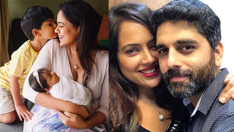 शादी के बाद समीरा ने 25 मई, 2015 को बेटे हंस को जन्म दिया। समीरा के मुताबिक, बेटे के जन्म के बाद उनका वजन 102 किलो तक पहुंच गया था। समीरा ने एक इंटरव्यू में कहा था- "सेक्सी सैम होने के बाद मैं मोटी हो गई थी। मेरा वजन 32 किलो तक बढ़ गया था और मैं खुद को पहचान भी नहीं पा रही थी। जब मैं घर से निकलती थी तो लोग कहते थे क्या ये समीरा रेड्डी है? उनकी बातें सुन मैं बेहद हताश हो जाती थी।"