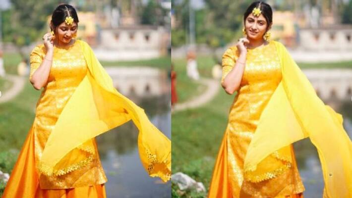 Krishnakali Actress Tiyasha Roy shares a dandiya dance video goes viral in social media BRD Krishnakali Actress Tiyasha Roy shares a dandiya dance video goes viral in social media BRD