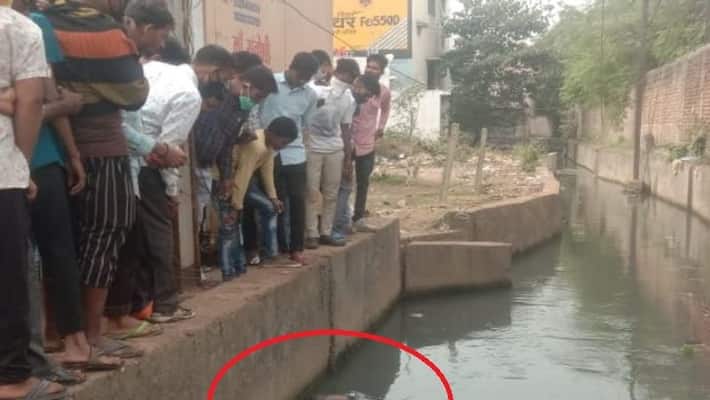 The dead body of the girl found in the drain asa The dead body of the girl found in the drain asa