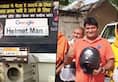 After losing dear friend in an accident, man distributes thousands of helmets free of cost