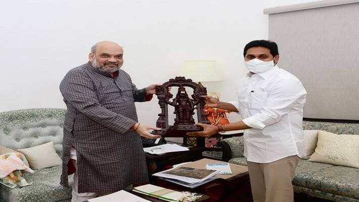 AP CM YS Jagan Requests Union Home minister Amit Shah to Resolve bifurcation issues AP CM YS Jagan Requests Union Home minister Amit Shah to Resolve bifurcation issues