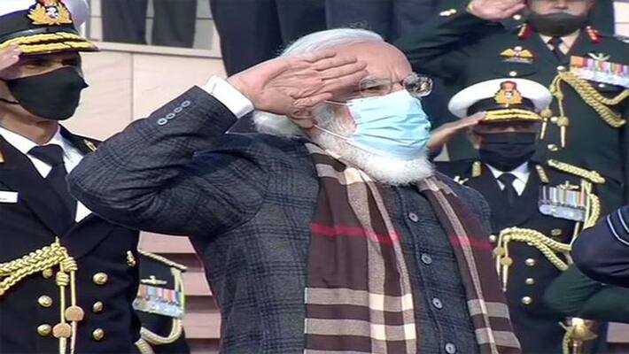 50th Anniversary of Indo Pak war PM Modi to light the Golden Victory Torch at National War Memorial today kpl 50th Anniversary of Indo Pak war PM Modi to light the Golden Victory Torch at National War Memorial today kpl