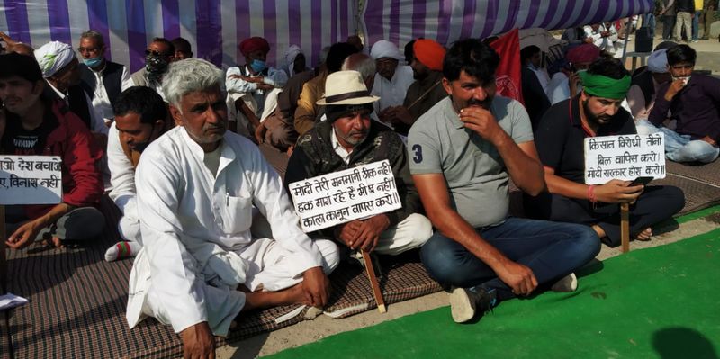 delhi chalo farmers protes in delhi 21 th day