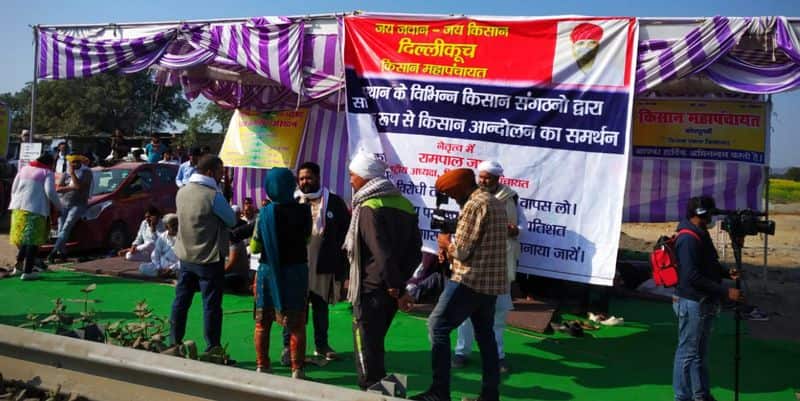 delhi chalo farmers protes in delhi 21 th day
