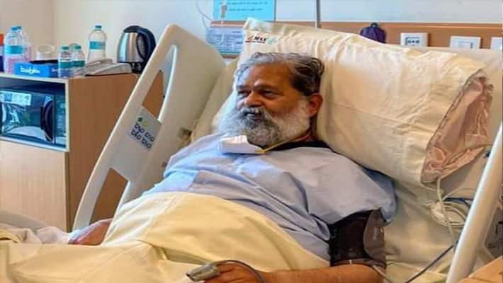 Haryana Health Minister Anil Vij condition critical corona positive on December 5 kpl Haryana Health Minister Anil Vij condition critical corona positive on December 5 kpl