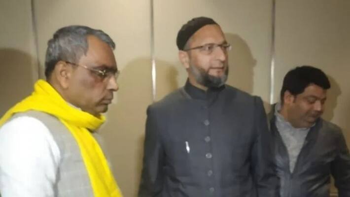 Owaisi entry in UP politics, met Rajbhar asa Owaisi entry in UP politics, met Rajbhar asa
